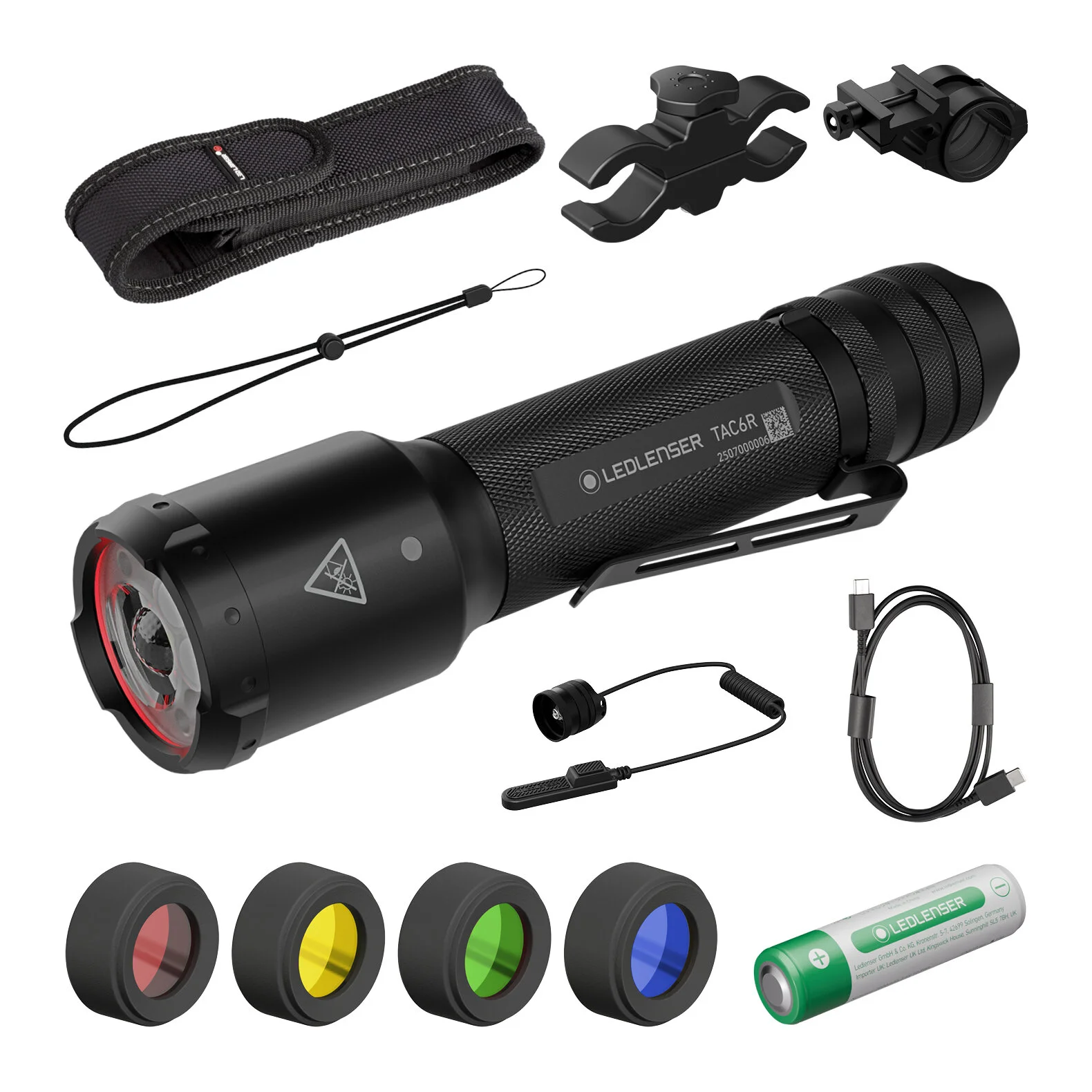 Taschenlampe Tactical Outdoor Set TAC6R
